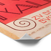 Fromesカレンダーのデザイン ポスター (角)