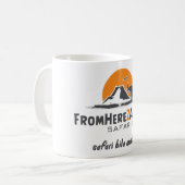 FromHere2Africaのサファリのマグ コーヒーマグカップ (正面左)