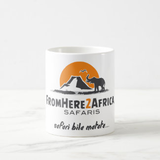 FromHere2Africaのサファリのマグ コーヒーマグカップ