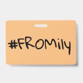 #FROMily Fandom Korman Productions Podcastから バッジ (裏面)