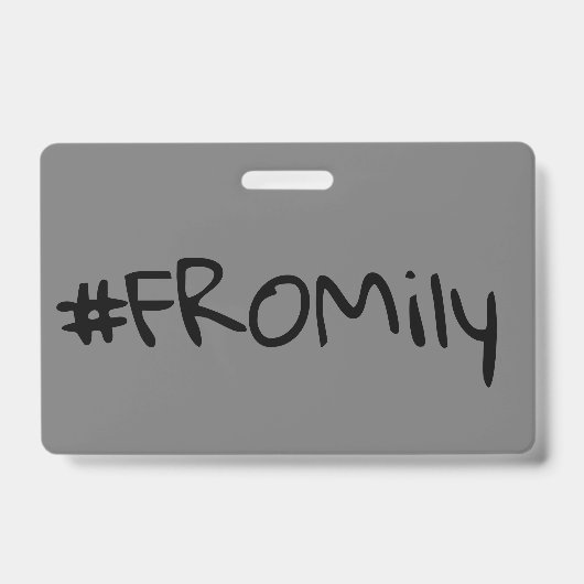 #FROMily Fandom Korman Productions Podcastから バッジ (正面)