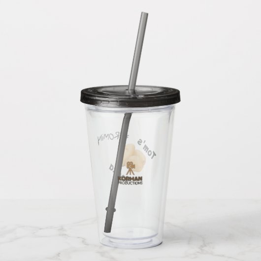 #FROMily Fandom Korman Productions TOMより アクリルタンブラー (裏面)