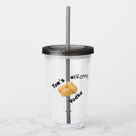 #FROMily Fandom Korman Productions TOMより アクリルタンブラー (正面)