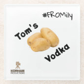 #FROMily Fandom Korman Productions TOMより ガラスコースター (正面)