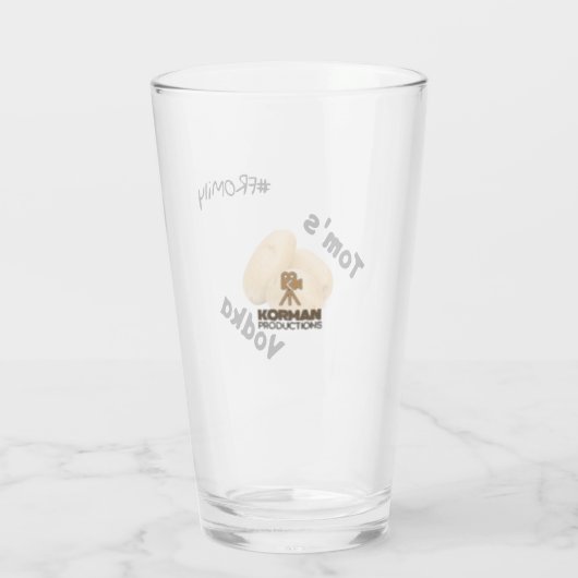 #FROMily Fandom Korman Productions TOMより タンブラーグラス (裏面)