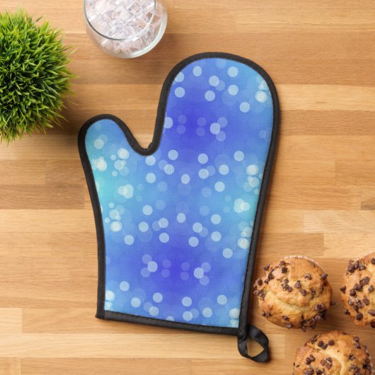 Front and back views of an oven mitt. 鍋つかみ (トップダウン)