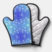 Front and back views of an oven mitt. 鍋つかみ (正面/裏面)