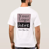 Front and Back Your Logo Event Tシャツ (裏面)