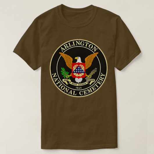 Front Back Arlington National Cemetery Tシャツ (デザイン正面)