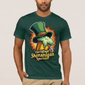 Front / back print Certified Shenanigan Specialist Tシャツ (正面)