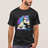 Front End Developer Unicorn Front End Developer We Tシャツ (正面)