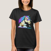 Front End Developer Unicorn Front End Developer We Tシャツ (正面)