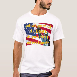 Front_T_shirt_Illegal Tシャツ