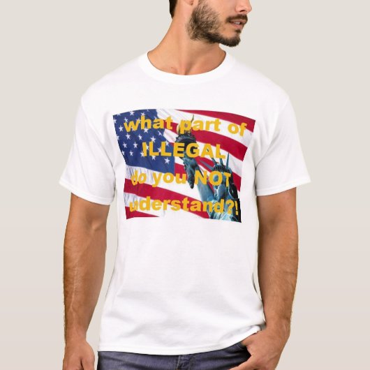Front_T_shirt_Illegal Tシャツ (正面)