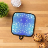 Front view features a pot holder with a blue  鍋敷き (トップダウン)