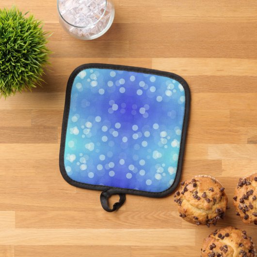 Front view features a pot holder with a blue 鍋敷き (トップダウン)