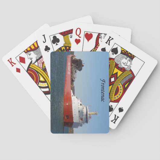 Frontenac CSL遊のカード トランプ (裏面)