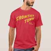 Frontier Town T-Shirt - North Hudson, NY Retro 80s Tシャツ (正面)