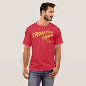 Frontier Town T-Shirt - North Hudson, NY Retro 80s Tシャツ (正面フル)