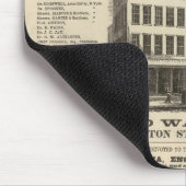 Frontispice Colton's American Atlas マウスパッド (コーナー)