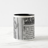 Frontispieceおよび出だしの文句 ツートーンマグカップ (中央)