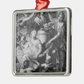 Frontispieceの「フランスのなアカデミーDictionary メタルオーナメント (左)