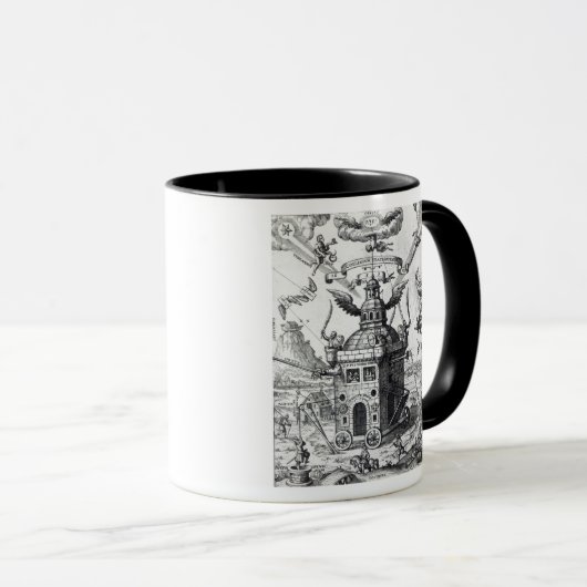 Frontispieceの「Collegium Fama Fraternitatis マグカップ (正面右)