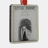 Frontispieceチャールズ著「少しDorrit」 メタルオーナメント (右)