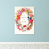 Frontispiece of 'La Guirlande de de Julie', c.1642 キャンバスプリント (インサイチュ (ウッドフロア))