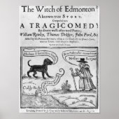 Frontispiece  "The Witch of Edmonton ポスター (正面)