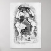 Frontispiece to 'Gulliver's Travels' by ポスター (正面)