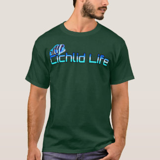 Frontsa Cichlid Life Cichlids水族館ギフト Tシャツ