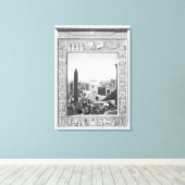 Frontspieceの第1巻'Description of Eg キャンバスプリント (インサイチュ (ウッドフロア))