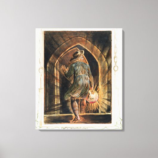 Frontspiece to 'エルサレム' (Bentley Copy E) 1804- キャンバスプリント (正面)