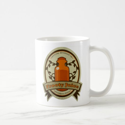 FrootyジュースのVinesauceのマグ コーヒーマグカップ (右)