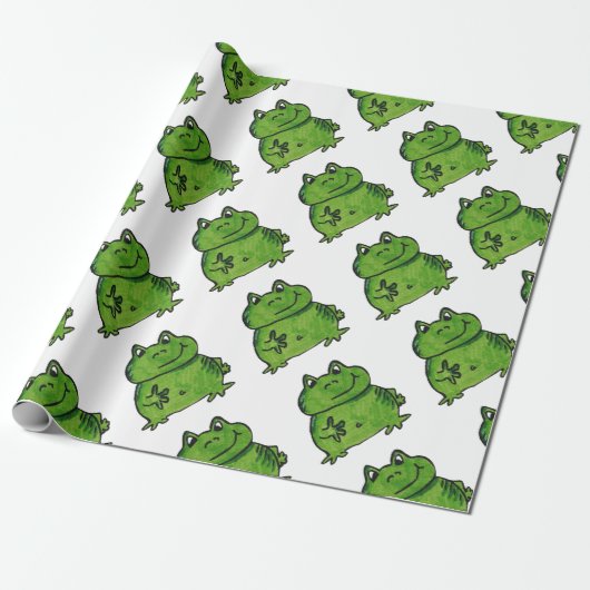 Frosch Frog ラッピングペーパー (アンロールド)