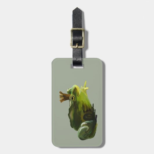 Froschkönig ラゲッジタグ (正面縦)