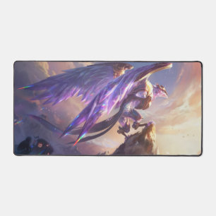 Frost Dragon Gaming Desk Matカスタマイズ可能なデスクトップ デスクマット
