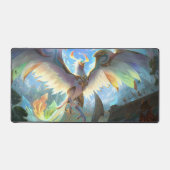 Frost Dragon Gaming Desk Matカスタマイズ可能なデスクトップ デスクマット (正面)