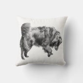 Frost-Kissed Stillness クッション (裏面)