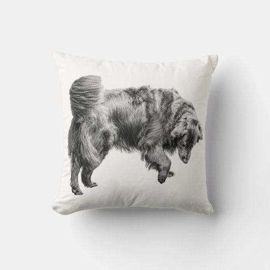 Frost-Kissed Stillness クッション (正面)