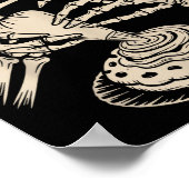 Frost Me Like You Mean It Funny Baking Skeleton Ha ポスター (角)