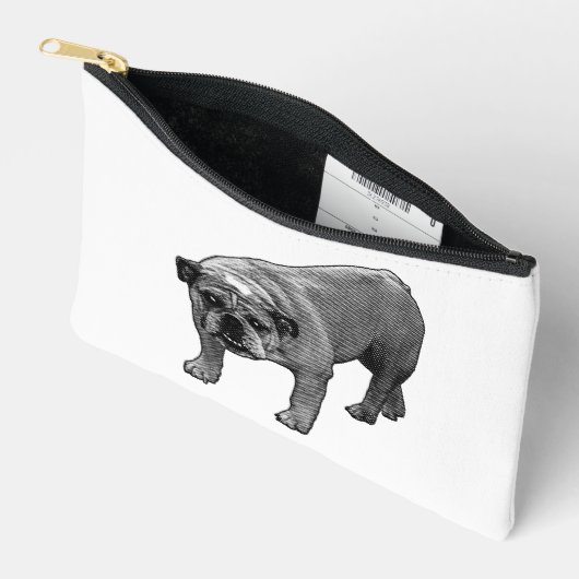 Frost Trip Bulldog Pouch アクセサリーポーチ (見開き)