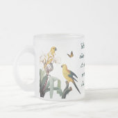 Frostad glasmugg — Fåglar フロストグラスマグカップ (左)