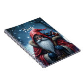Frostbite Santa & His Mischief Elf. ノートブック (右側)