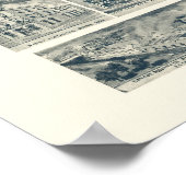 Frostburg, MDパノラママップ – 1905 ポスター (角)