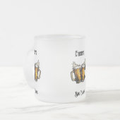 Frosted Beer Mug フロストグラスマグカップ (正面左)
