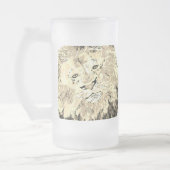 Frosted Beer Mug : king of The Jungle フロストグラスビールジョッキ (左)