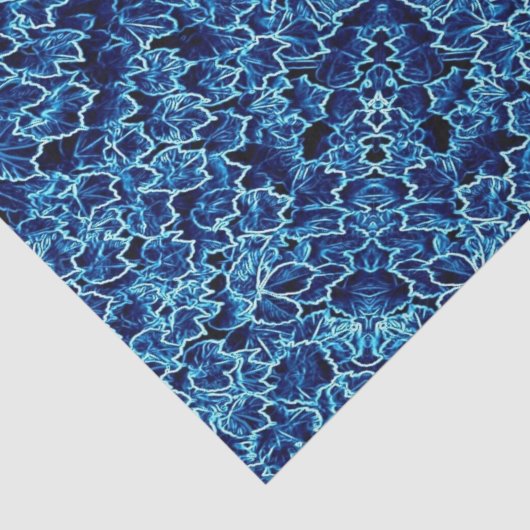 Frosted Blue Ivy  薄葉紙 (詳細)