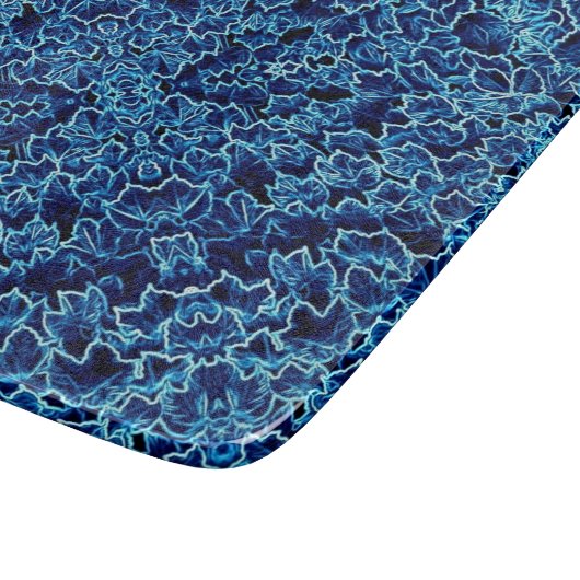 Frosted Blue Ivy Cool カッティングボード (角)